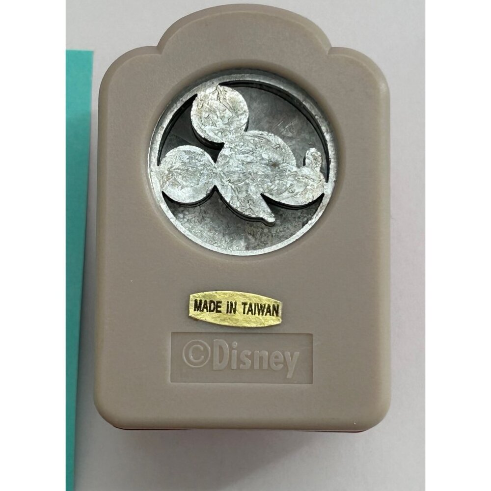 Disney Mickey Minnie Mouse Donald Duck Stamps & Mickey Craft Punch w/ Note Cards - Picture 7 of 7